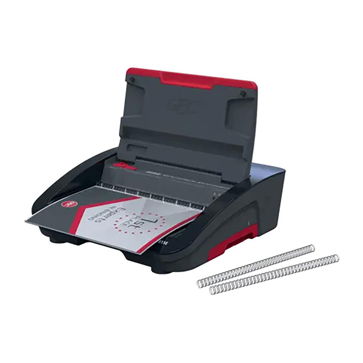 Spiralinbindningsmaskin GBC WireBind WB15E med spiralstavar