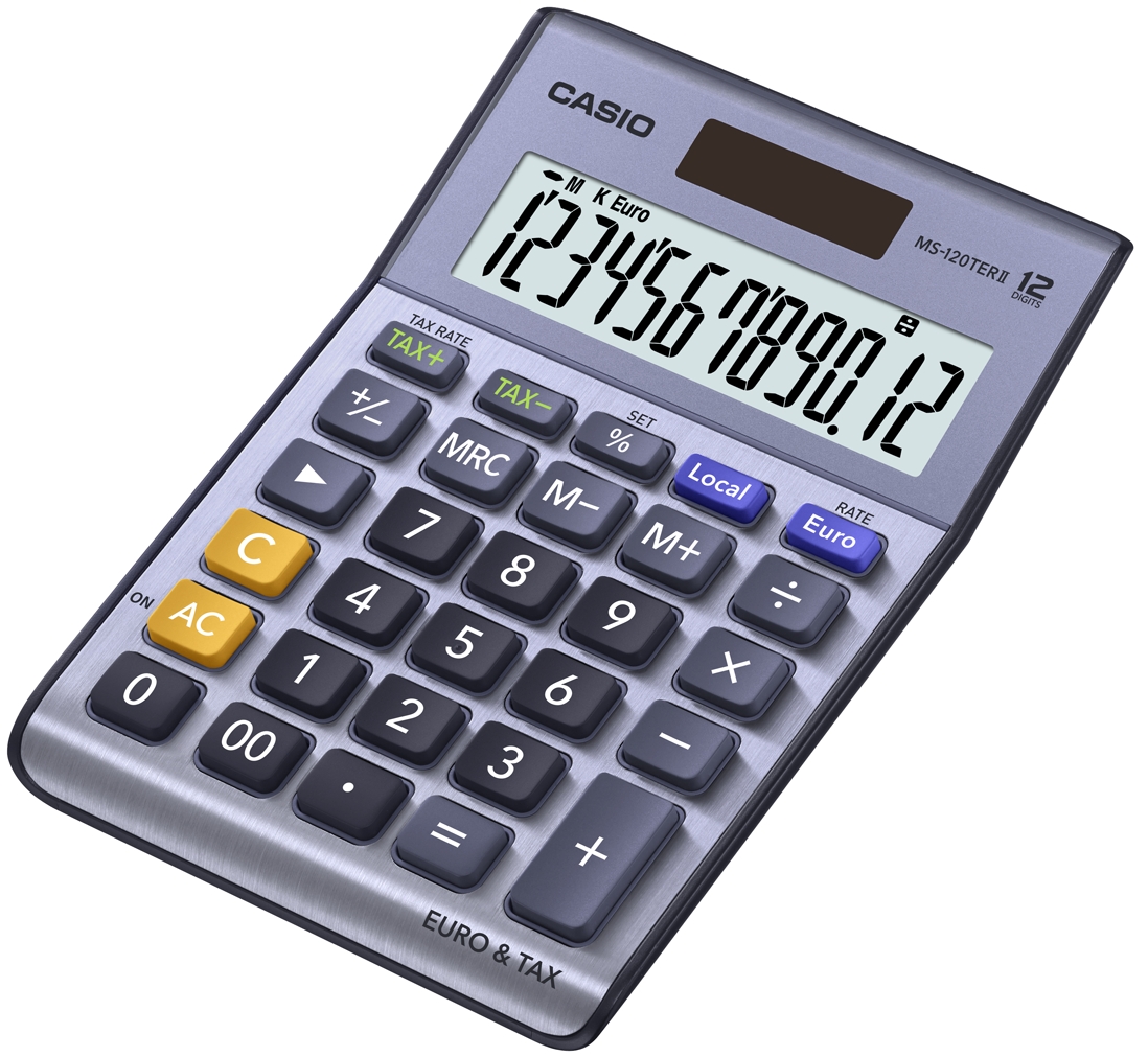 Bordsräknare Casio MS-120TER 35140054