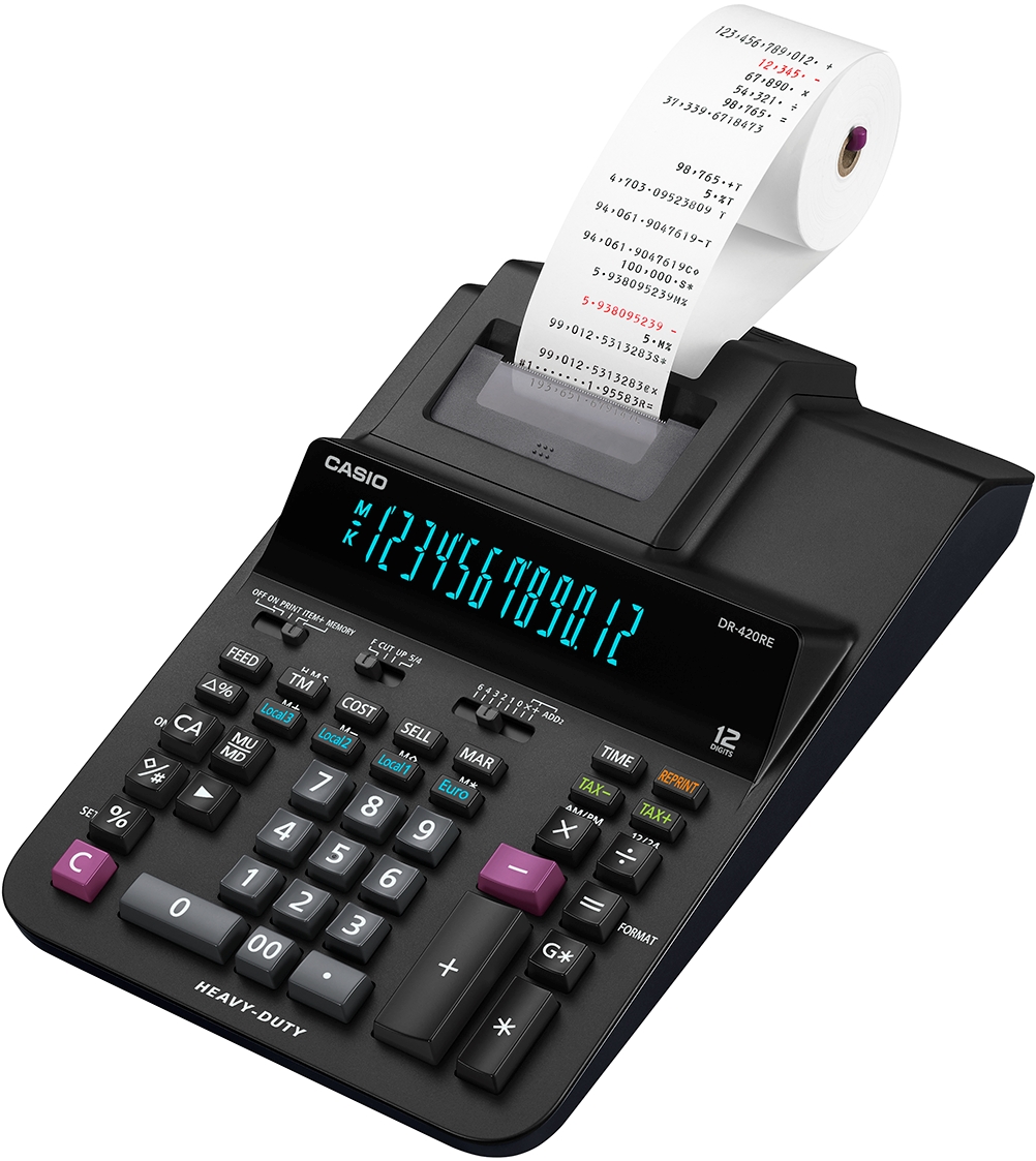Remsräknare Casio DR-420RE svart 35155815