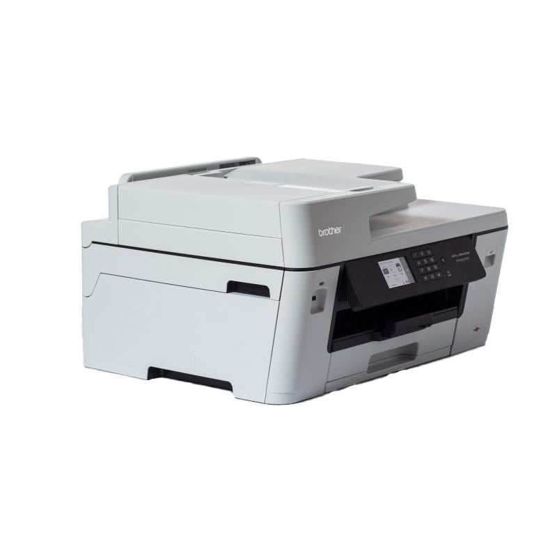 Multifunktionsskrivare Brother MFC-J6540DW Bläck A3 i vitt med pekskärm och utskriftsfunktioner