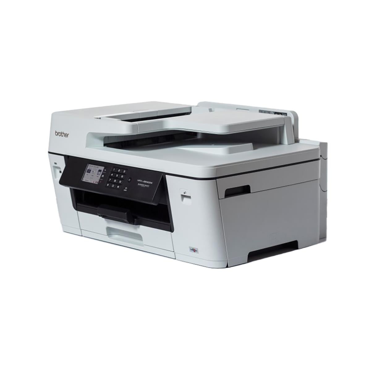 Multifunktionsskrivare Brother MFC-J6540DW i vitt, A3-bläckutskrift