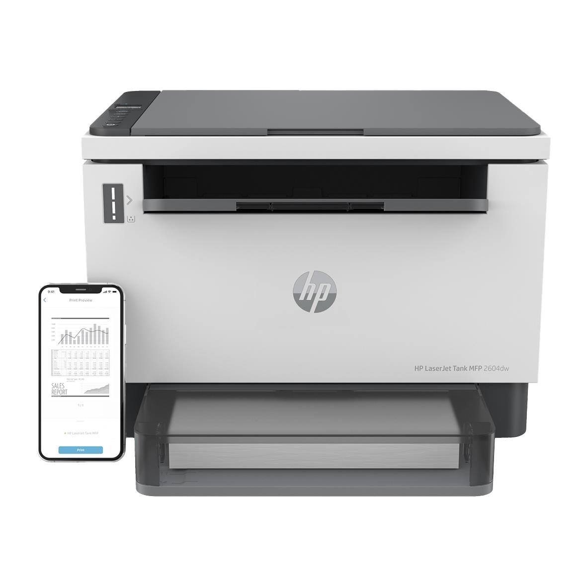 HP Laserjet 2604dw monokrom laser skrivare med mobilanslutning