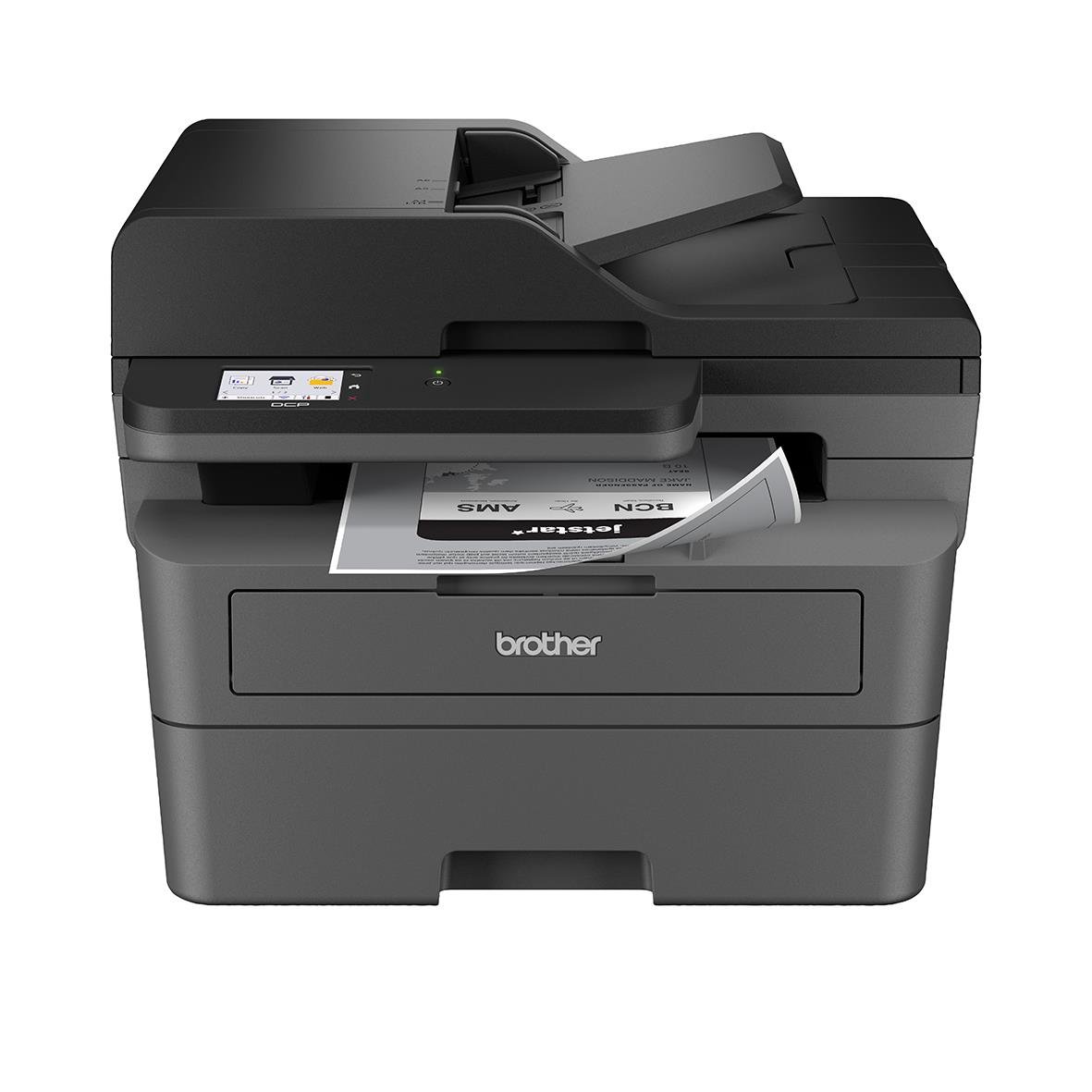 Svart multifunktionsskrivare Brother DCP-L2660DW laser mono med utskrifts- och kopieringsfunktion
