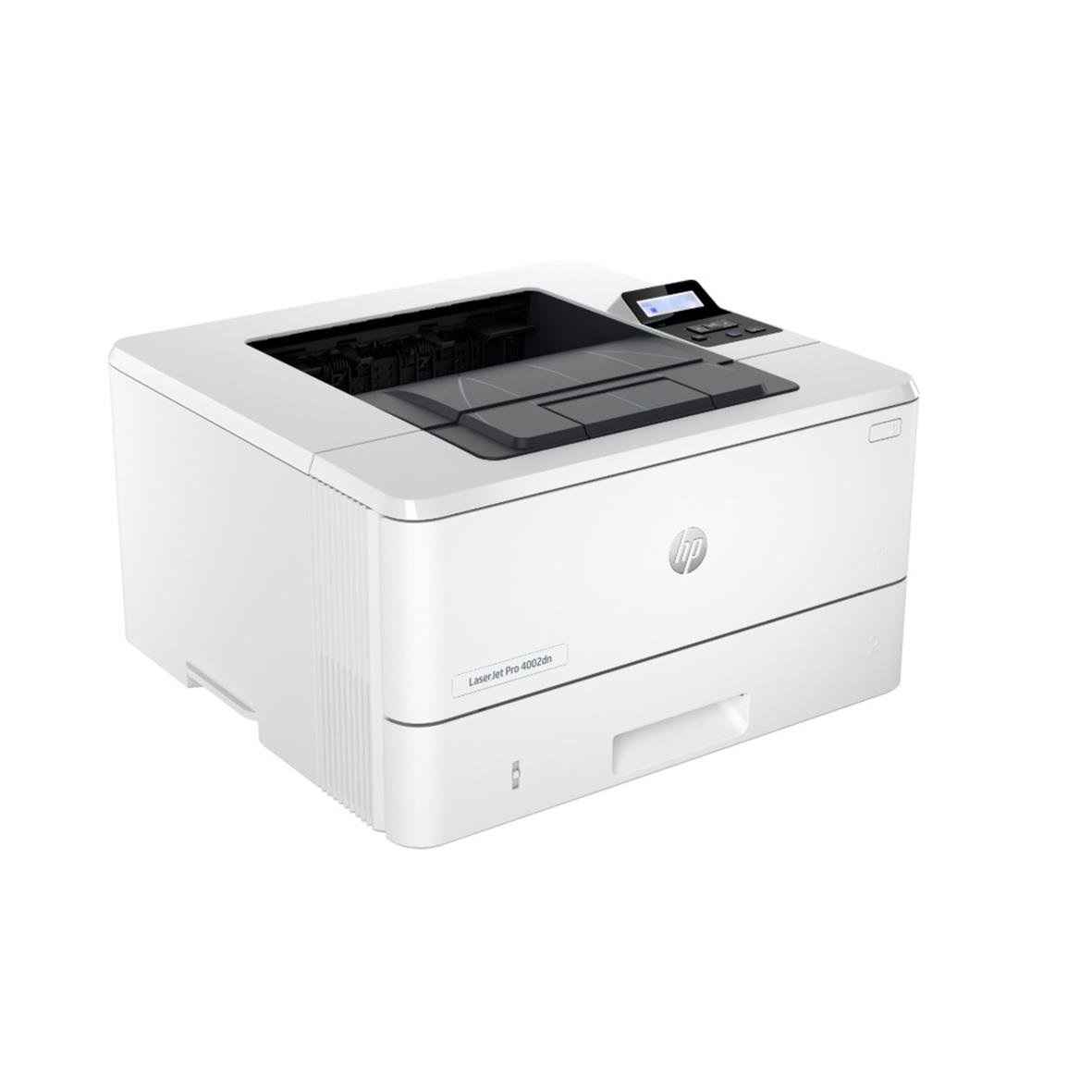HP LaserJet Pro 4002dn monokrom laser skrivare med touchscreen och pappersfack