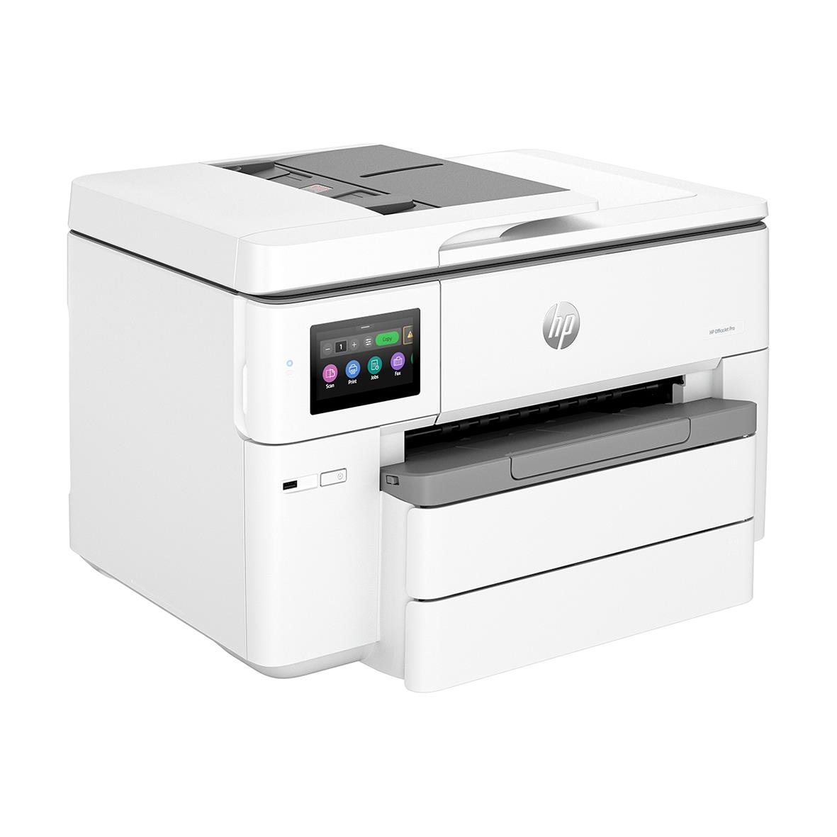 HP OfficeJet Pro 9730e multifunktionsskrivare med bred bläckutskrift och touchskärm