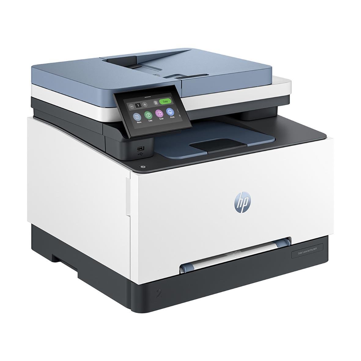 Multifunktionsskrivare HP Color Laser Jet Pro MFP 3302fdw med pekskärm och utskriftsfunktion