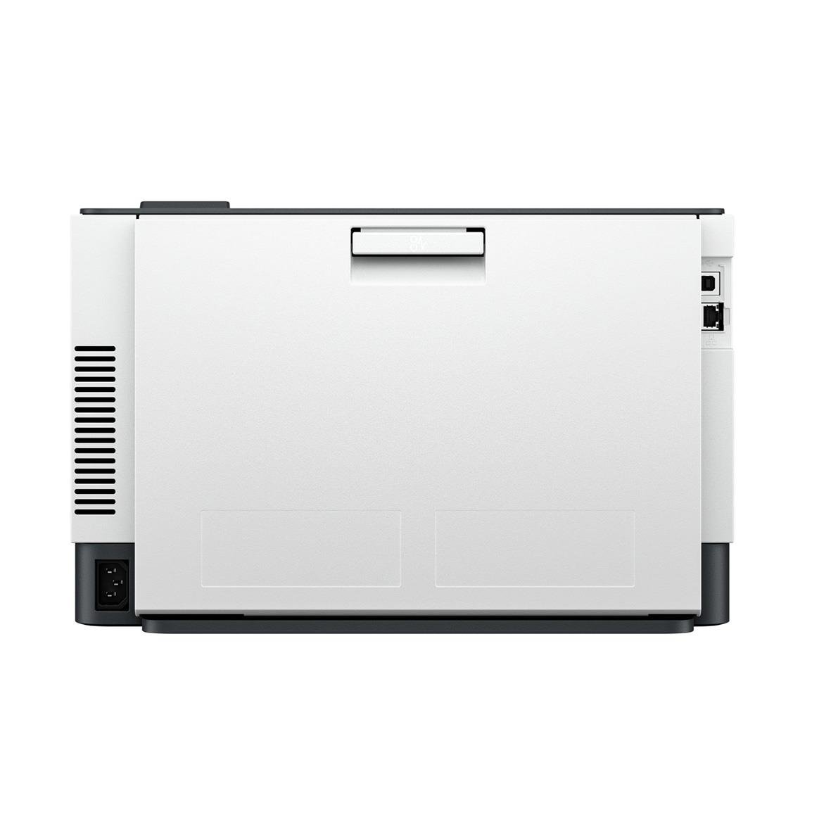 HP Color LaserJet Pro 3202dw laserskrivare sett från sidan