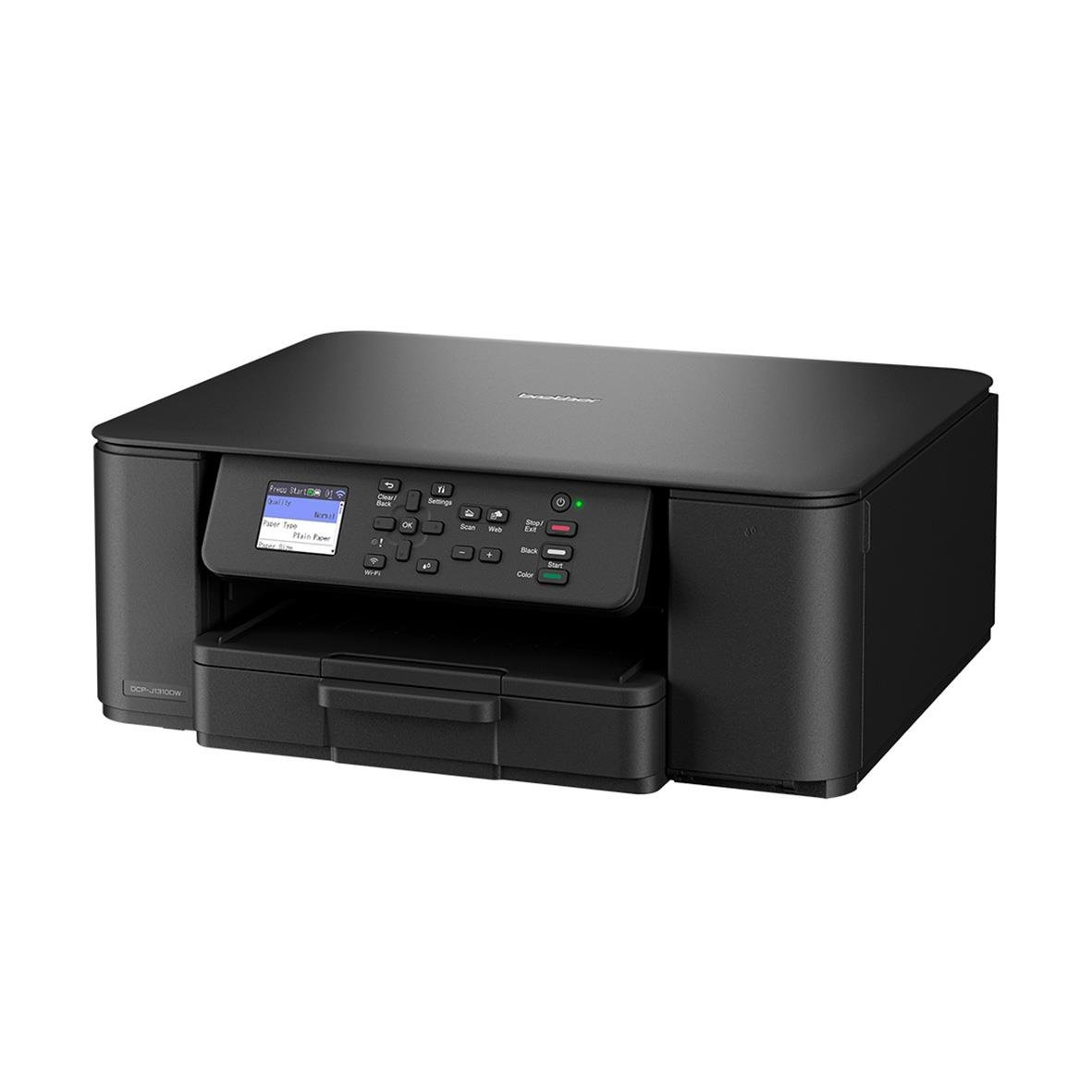 Multifunktionsskrivare Brother DCP-J1310DW med display och knappar