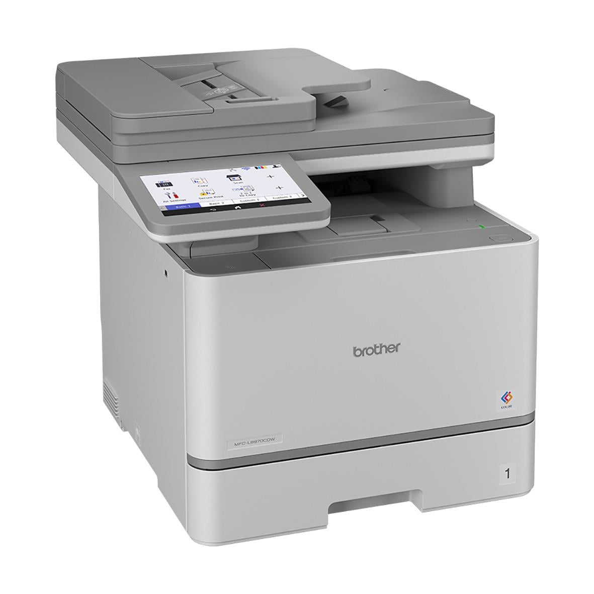 Färglaser multifunktionsskrivare Brother MFC-L8970CDW med pekskärm och skanner