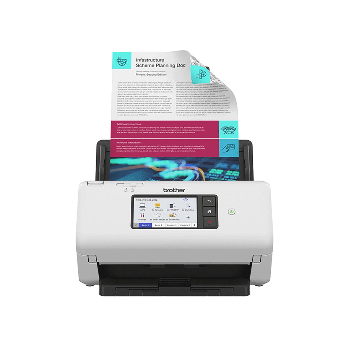 Scanner Brother ADS-4700W För Dokument