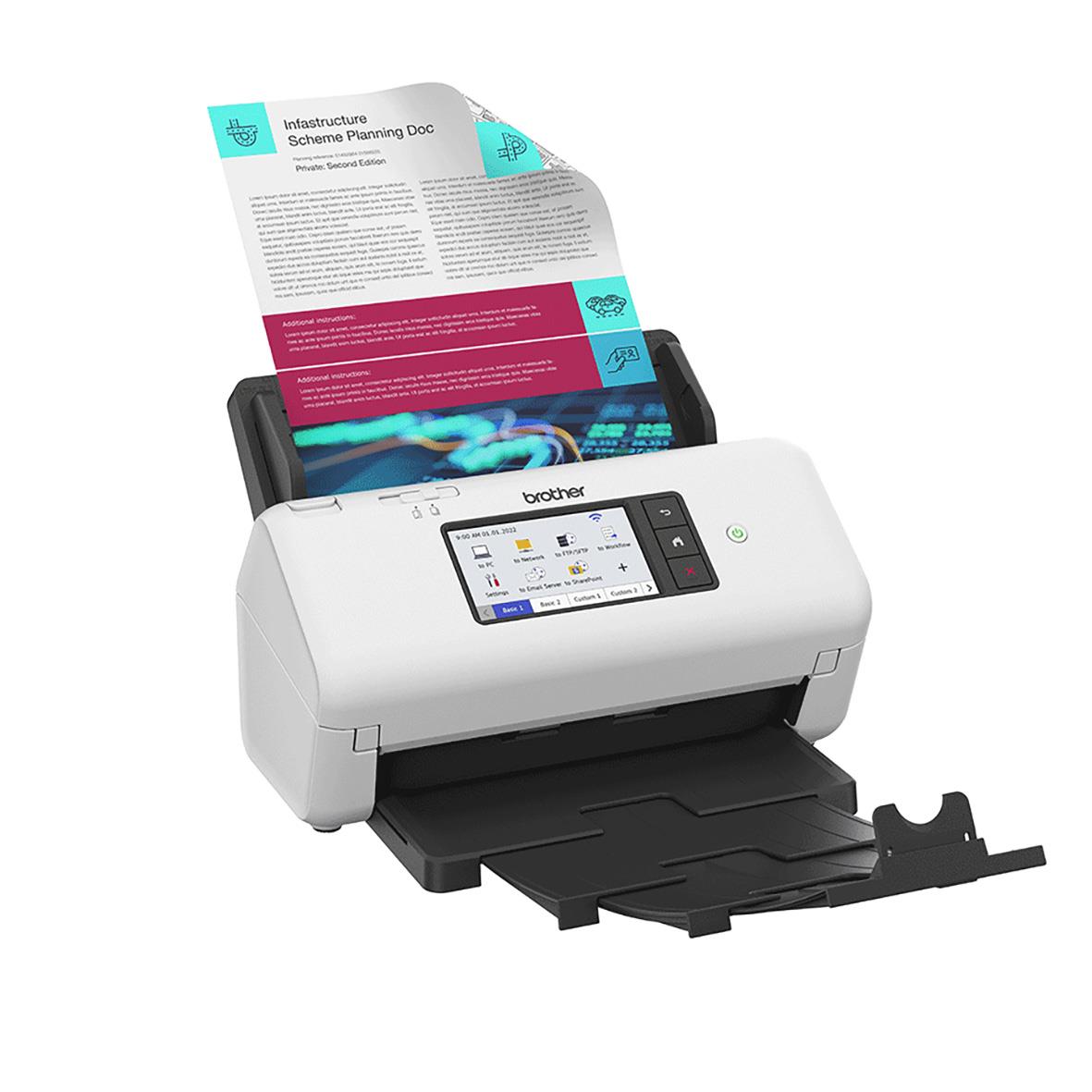 Scanner Brother ADS-4700W För Dokument 35220003_4