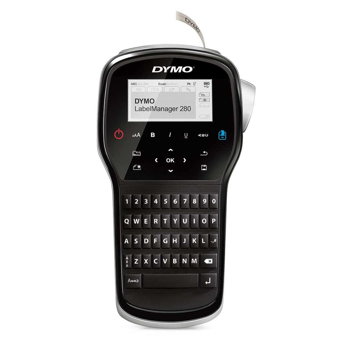 Dymo LabelManager 280 märkmaskin med pekskärm och tangentbord