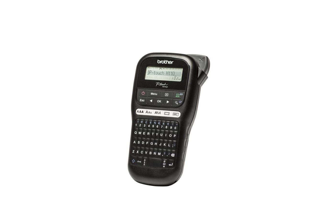 Brother PT-H110ZW märkmaskin med tangentbord och liten skärm