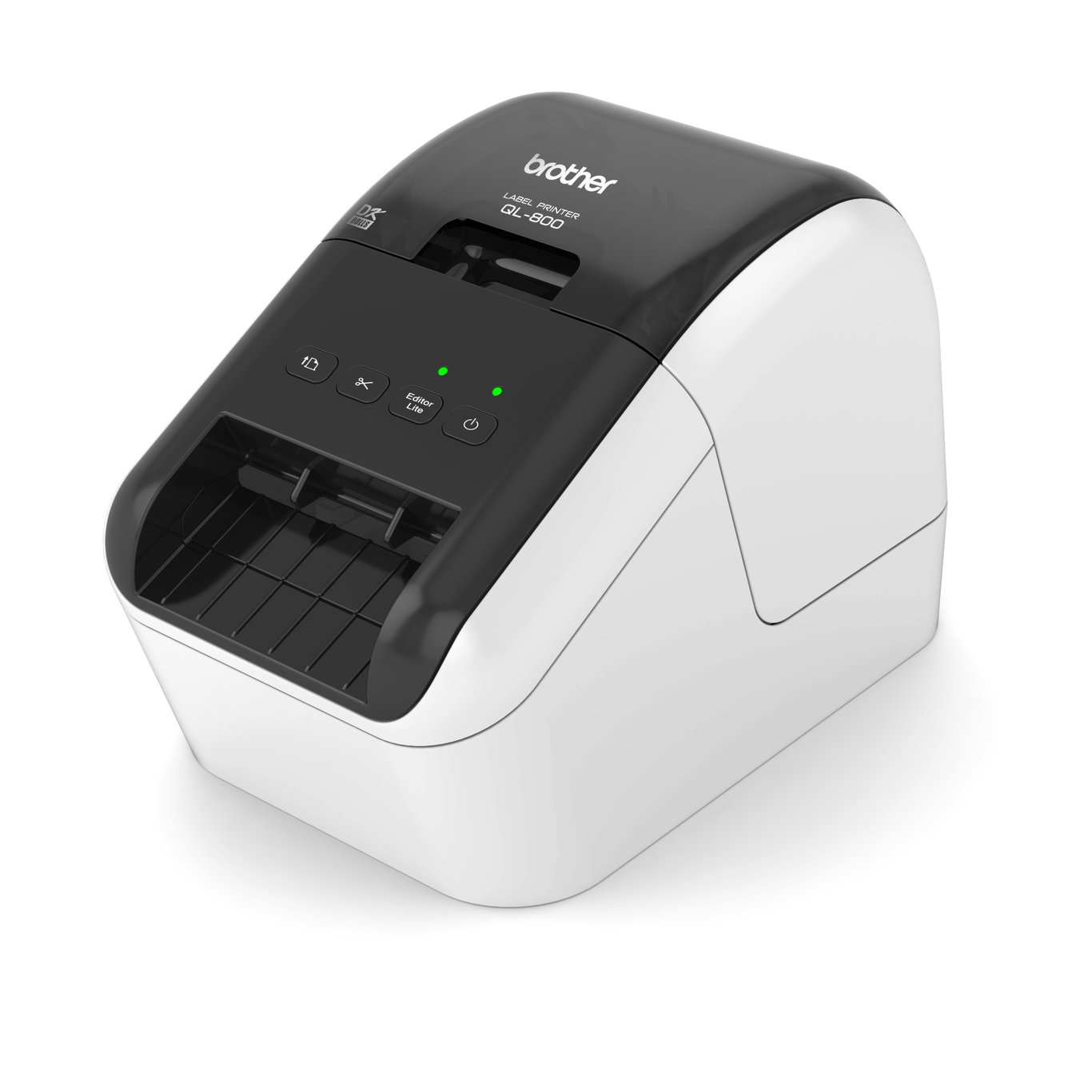 Brother QL-800 etikettsskrivare i svart och vitt