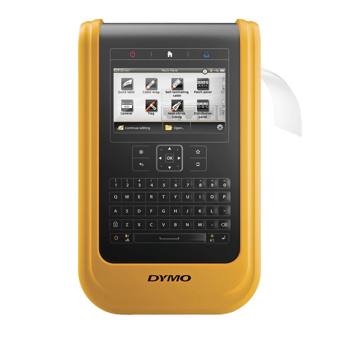 Märkmaskin Dymo XTL 500 i gul väska