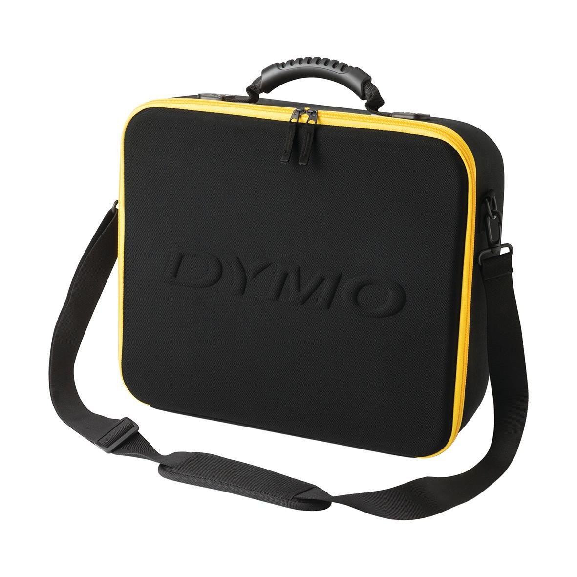 Dymo XTL 500 märkmaskin i svart och gult väskset