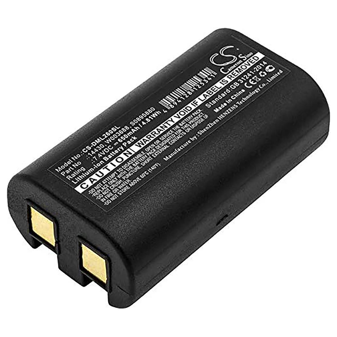 Batteri Dymo Li-Ion 7.4V 650mAh 4.81Wh 35252662