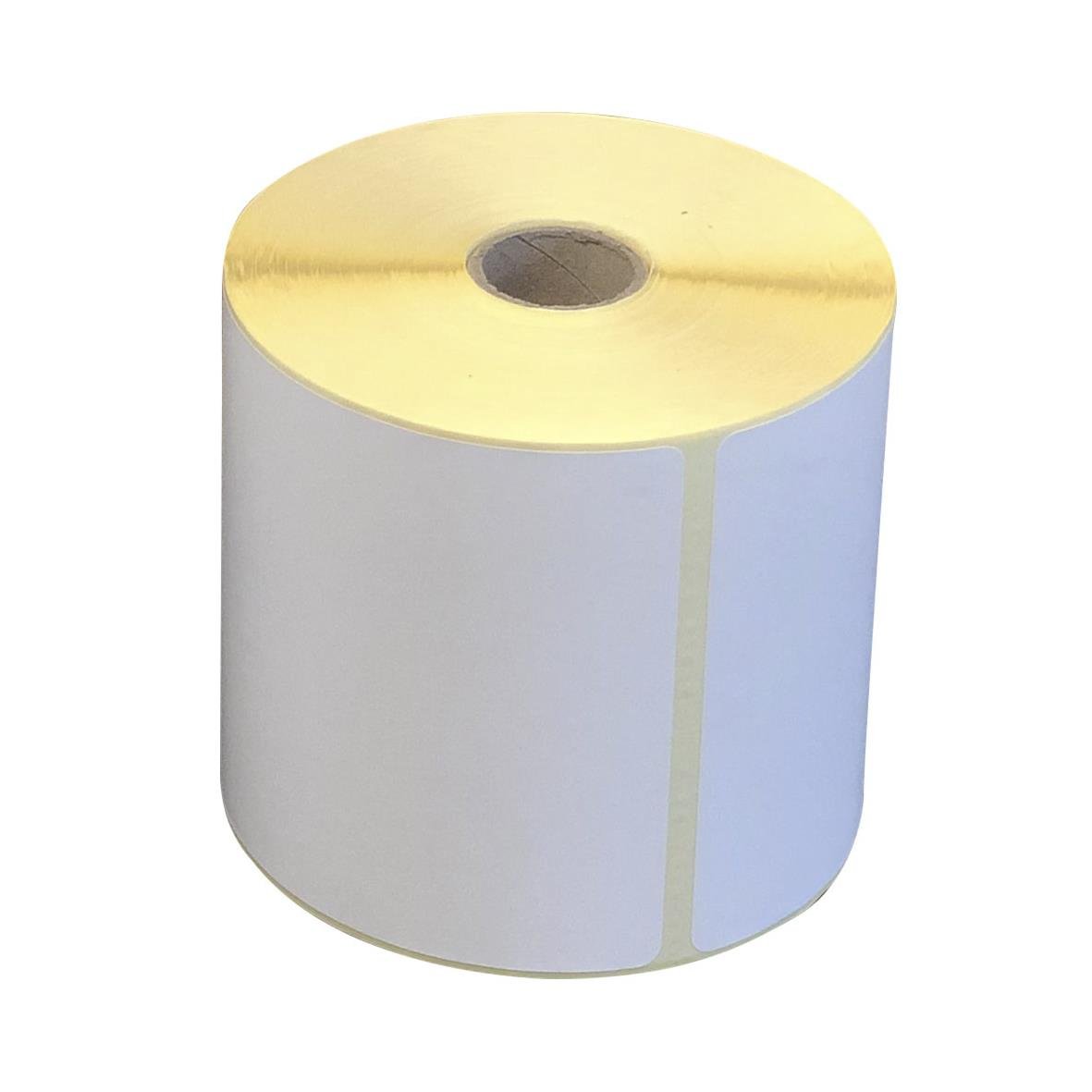 Vit etikettroll med måtten 100x192mm