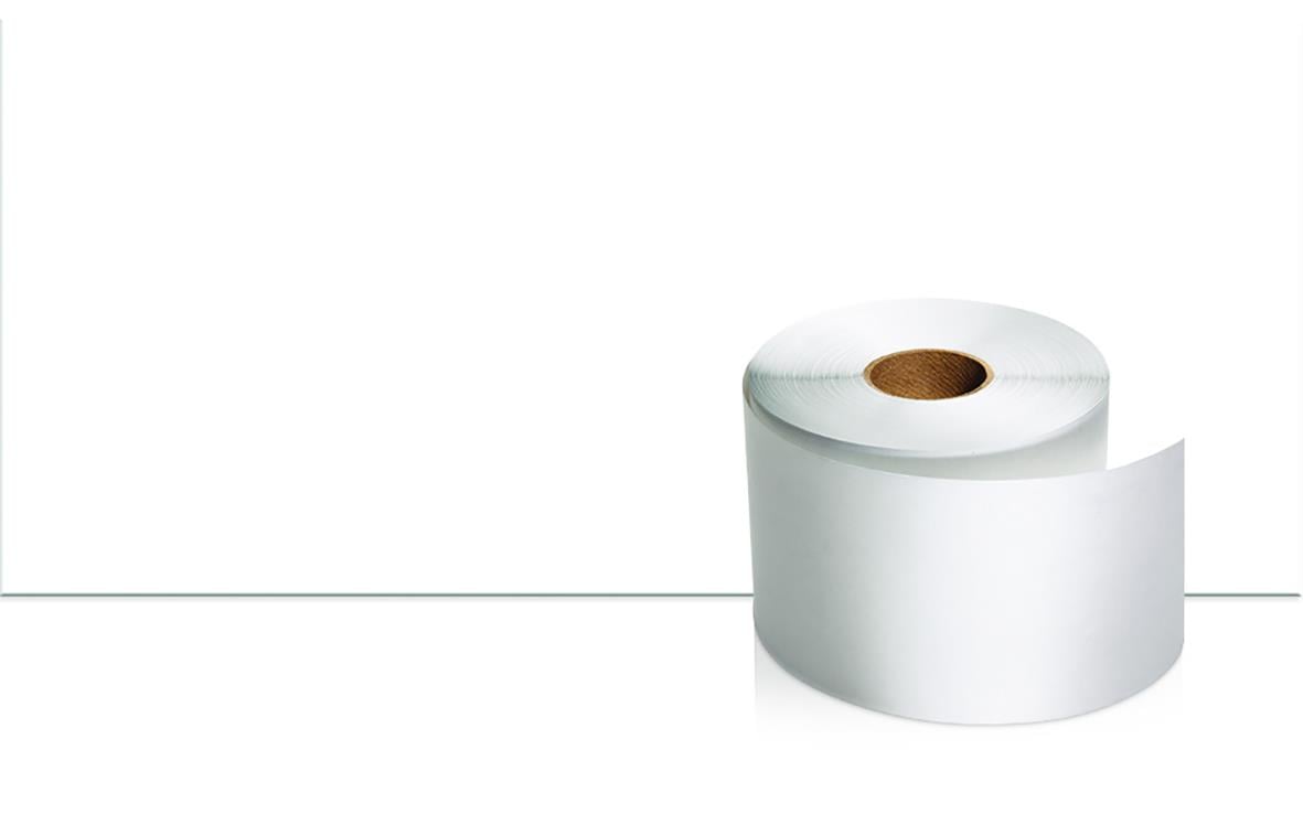 Dymo etikett- och kvittopappersrulle 57mm x 91m