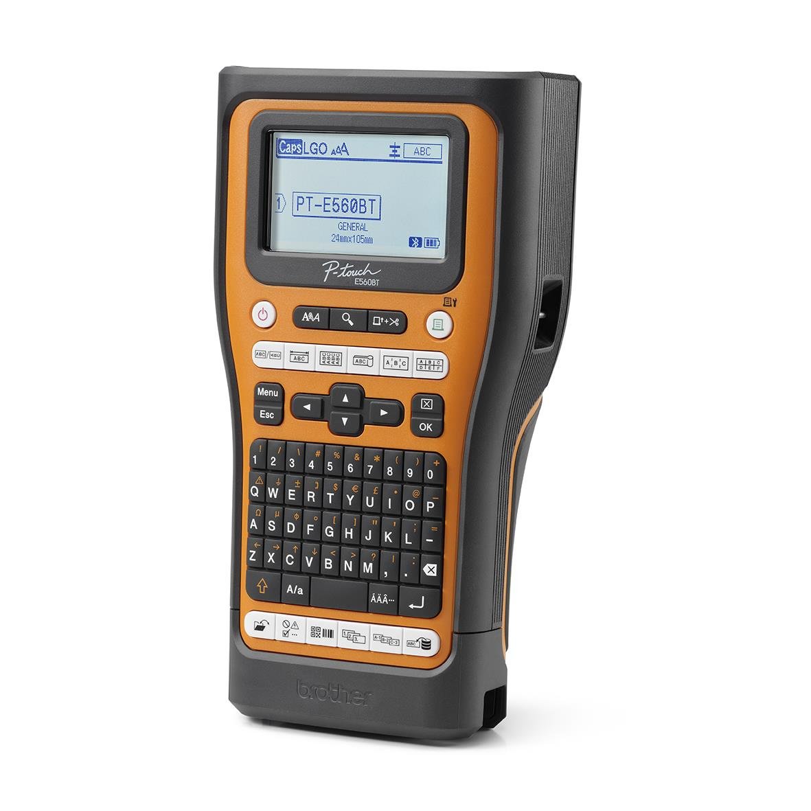 Märkmaskin Brother PT-E560BTVP med färgskärm och tangentbord