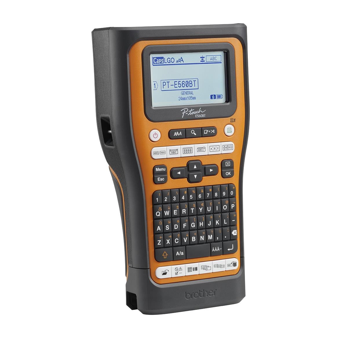 Märkmaskin Brother PT-E560BTVP med färgskärm och tangentbord