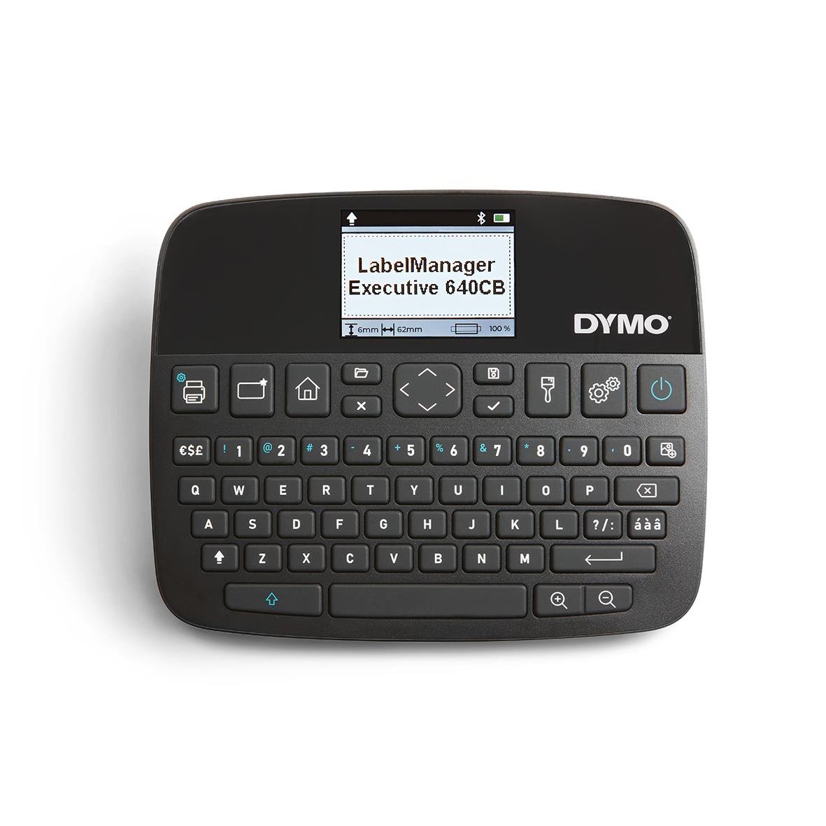 Märkmaskin Dymo Excutive LabelManager 640 CB med liten skärm och tangentbord