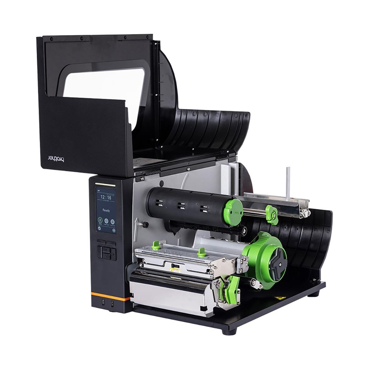 Laboratoriemaskin med flera rör och kontrollpanel, används för vetenskapliga eller industriella ändamål