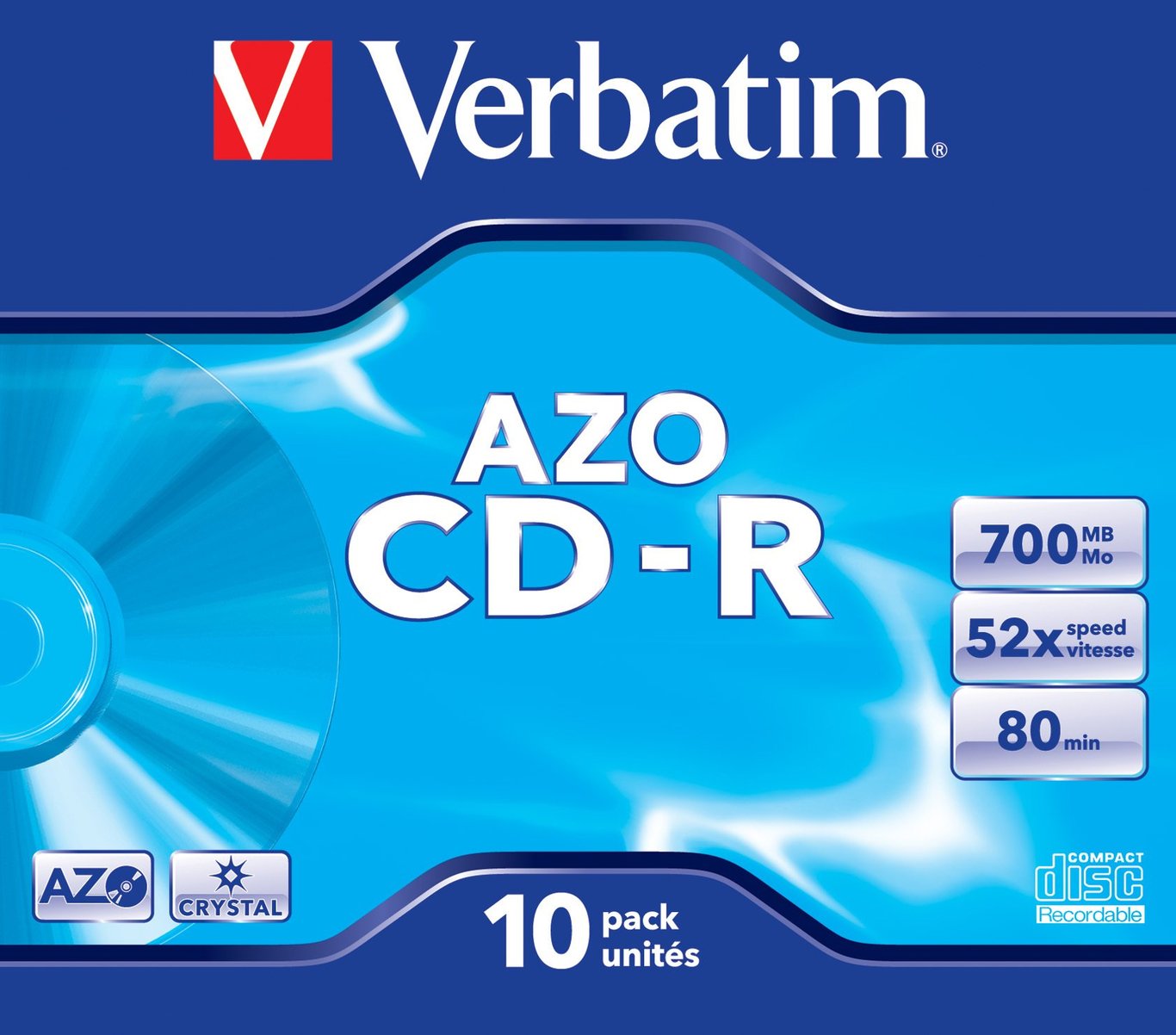 CD-R Verbatim 52x 700MB