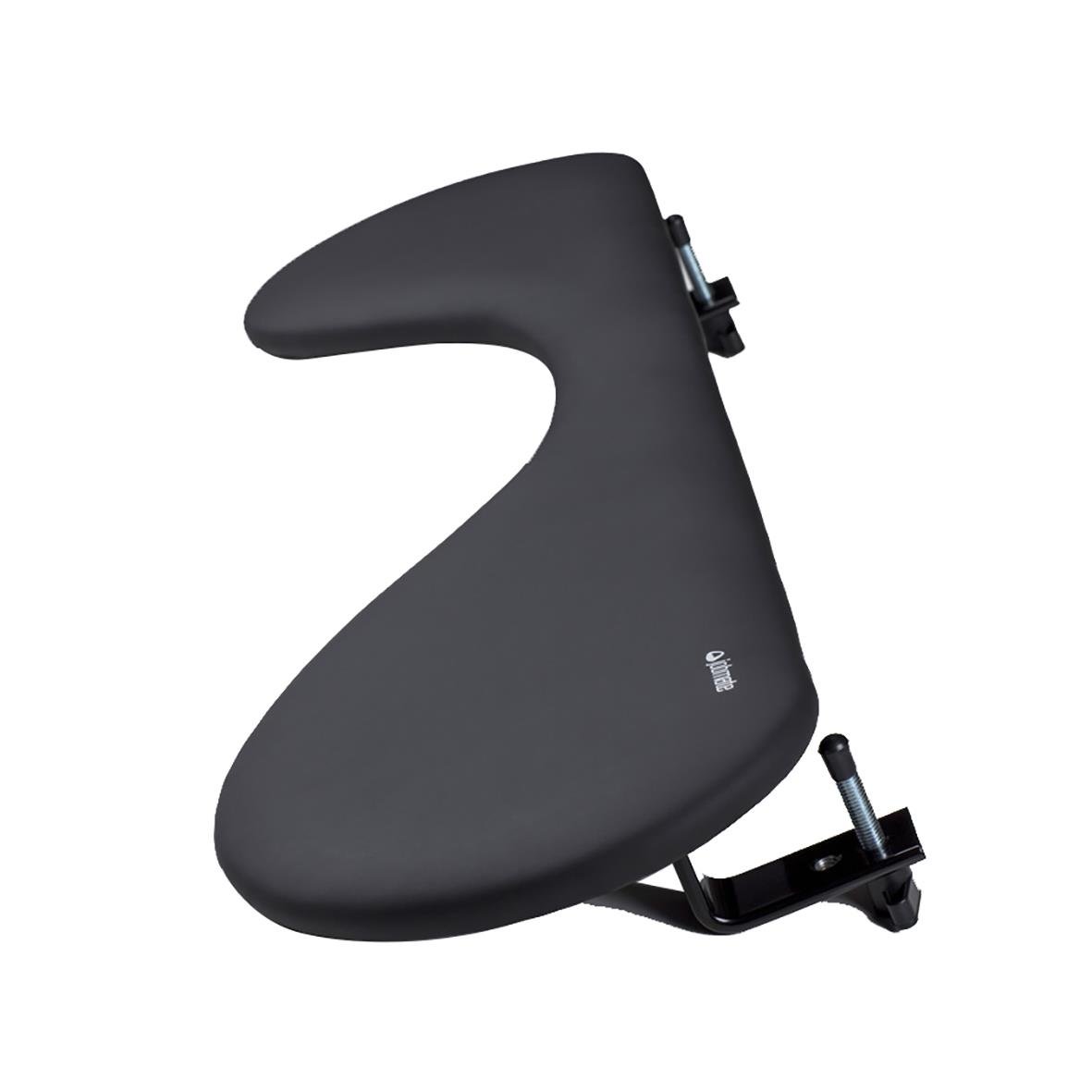 Svart underarmsstöd Jobmate för ergonomisk sittkomfort