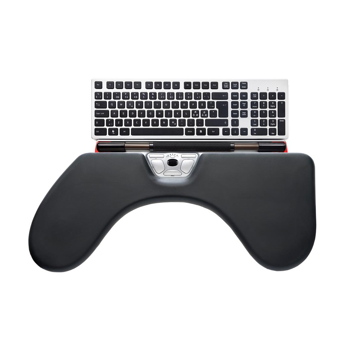 Underarmstöd för RollerMouse Red Wrist med tangentbord