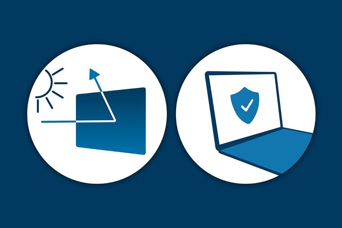 Sekretessfilter för Kensington 17-tums laptop som skyddar mot insyn och ger säkerhet