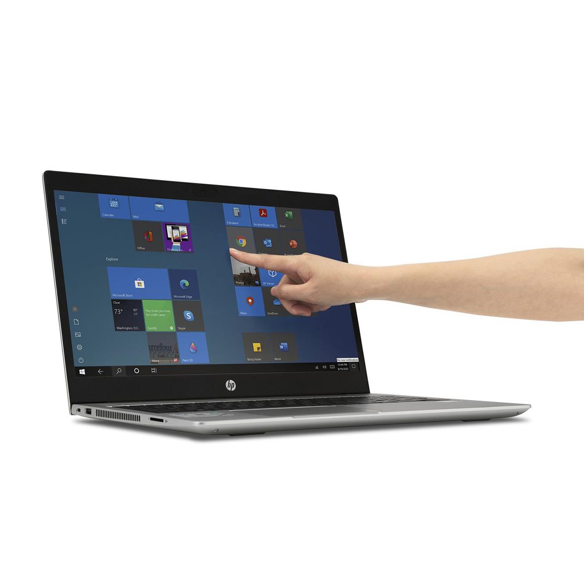 Reflex- och blåljusreduceringsfilter på en 13,3 tum Kensington laptop