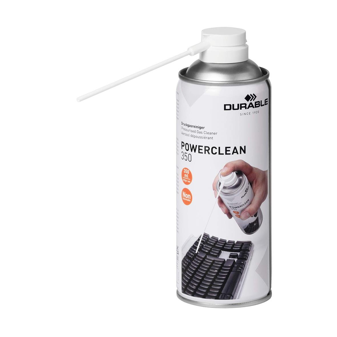 Tryckluftsspray Durable Powerclean 350 ml