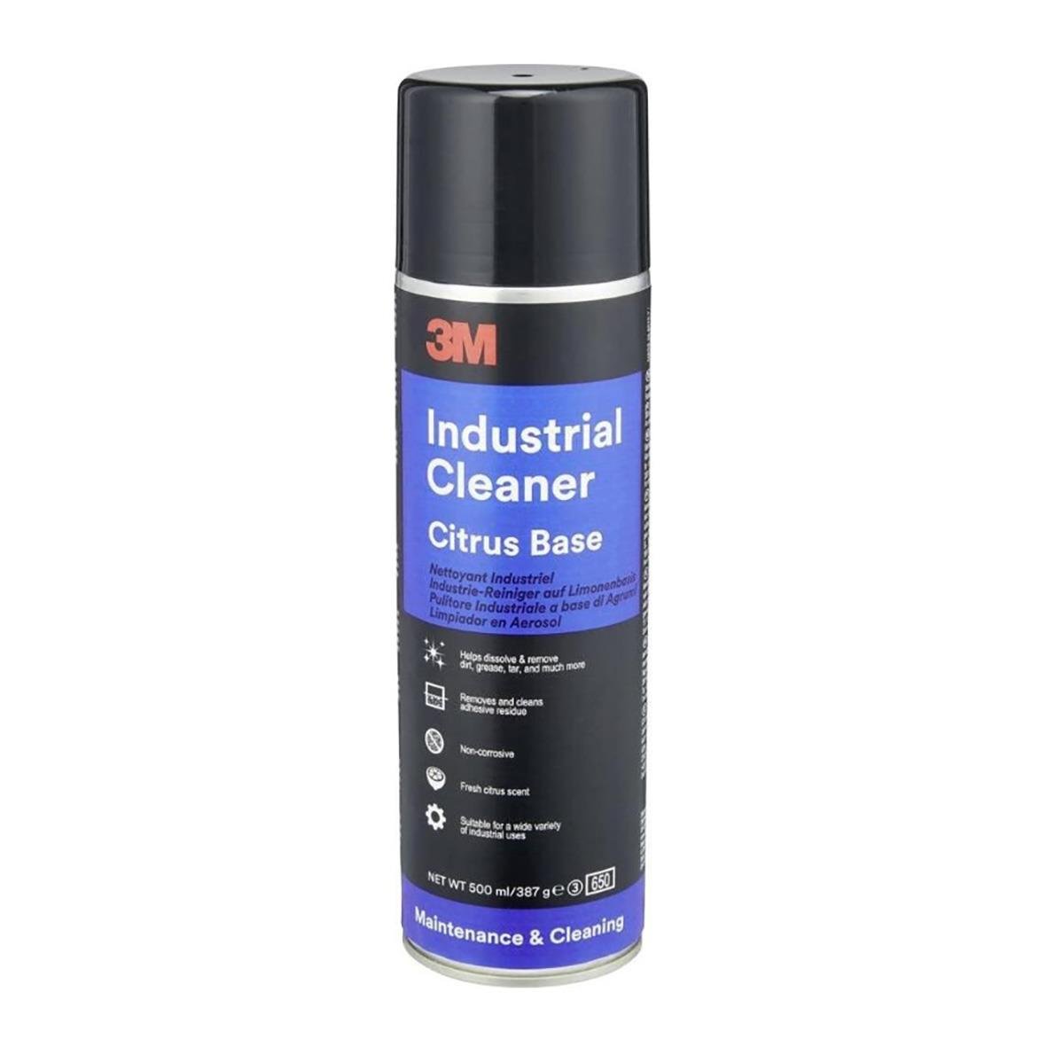 Rengöringsspray 3M Industrial Cleaner Citrus Base 500 ml för underhåll och rengöring