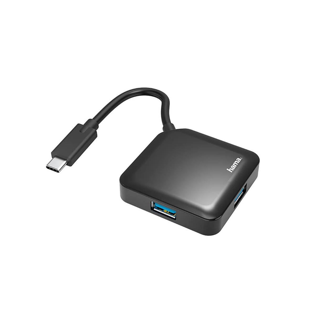 USB-Hub Hama USB-C 4 Portar