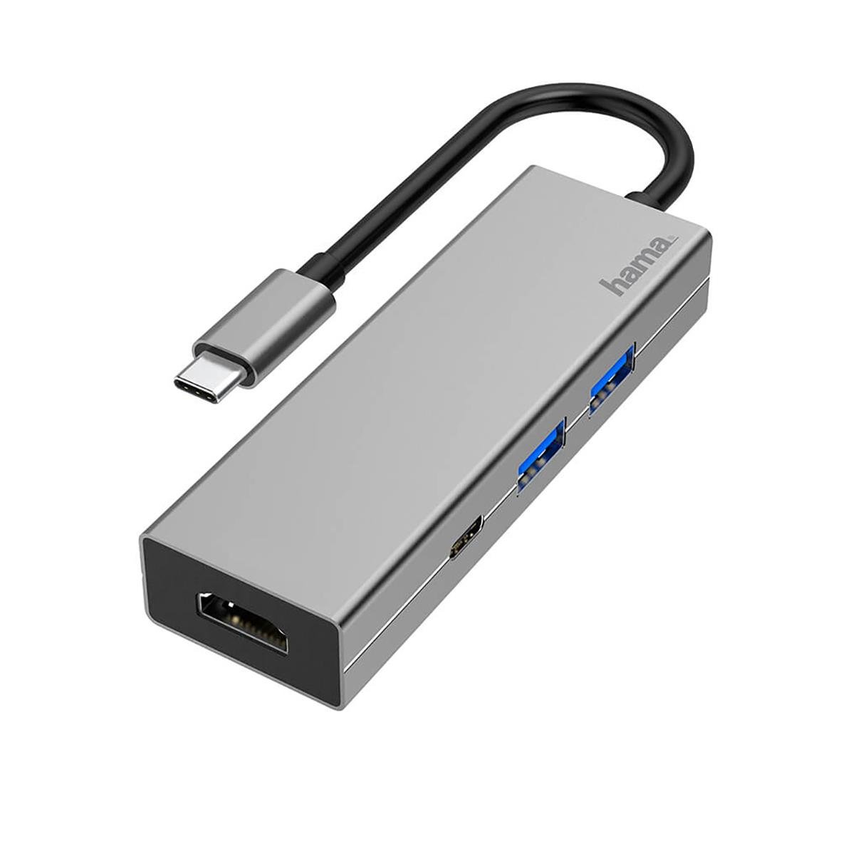 Adapter Hama USB-C Multi/HDMI 4 Portar