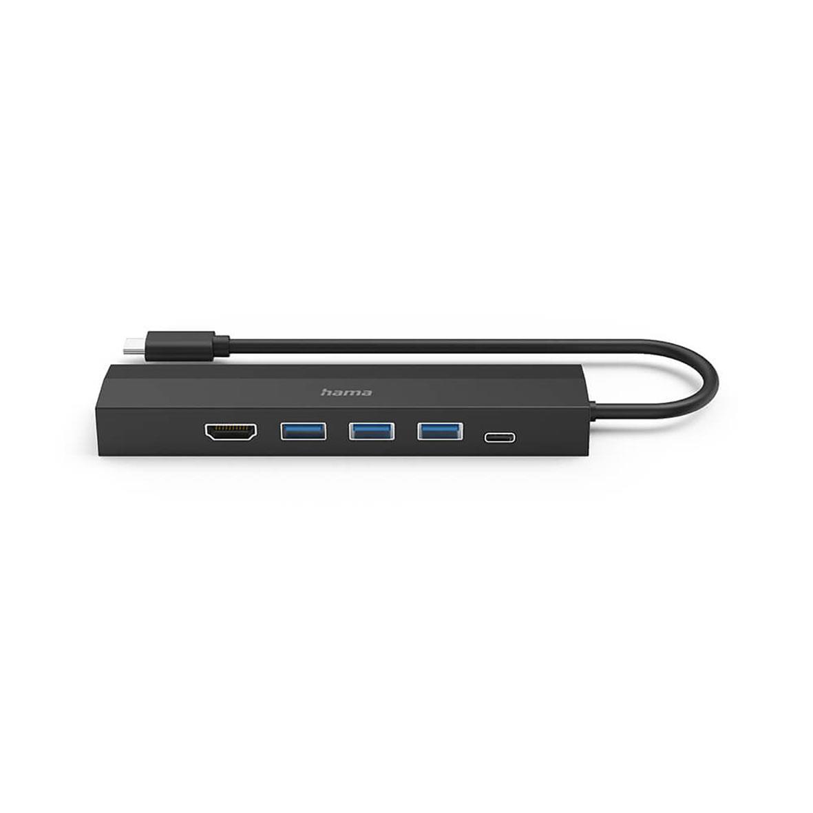 USB-hubb Hama Multiport med 6 portar och kabel