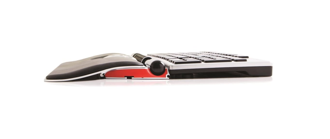 Ergonomisk mus RollerMouse Red Plus med sladd, designad för komfort och precision vid datoranvändning