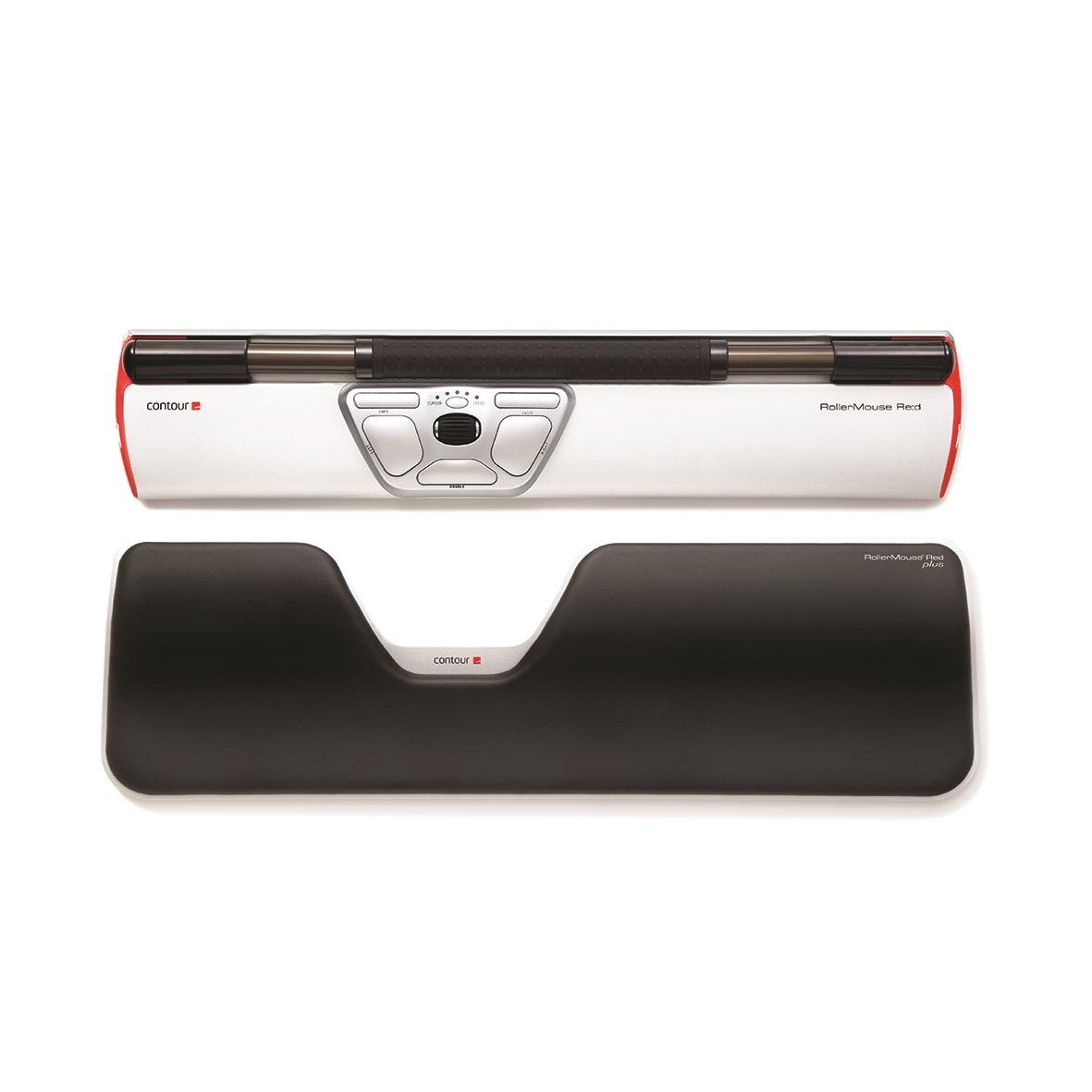 Ergonomisk mus RollerMouse Red Plus med sladd och handledsstöd