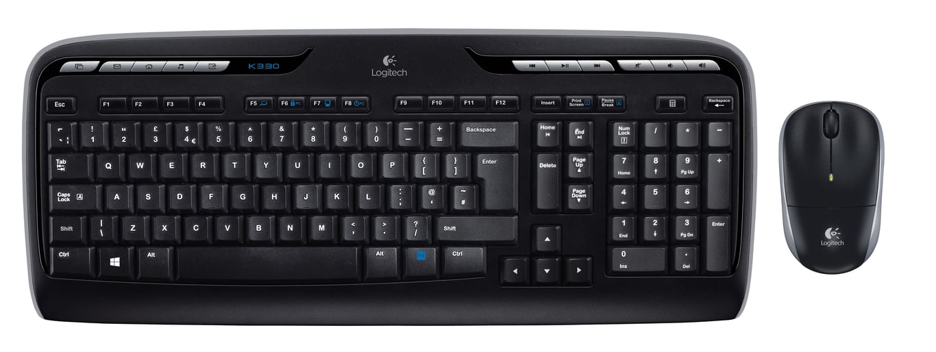 Tangentbord/Mus Logitech MK330 trådlöst