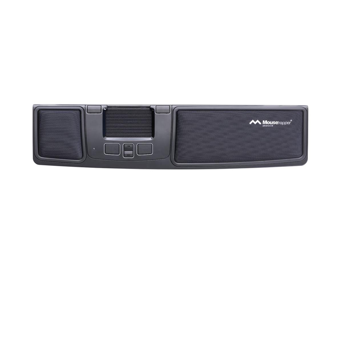 Ergonomisk mus Mousetrapper Advance 2.0 med handledsstöd och justerbara knappar