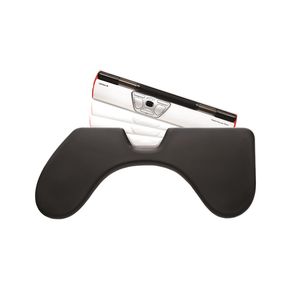 Ergonomisk mus med roller, inkluderar underarmsstöd och sladd