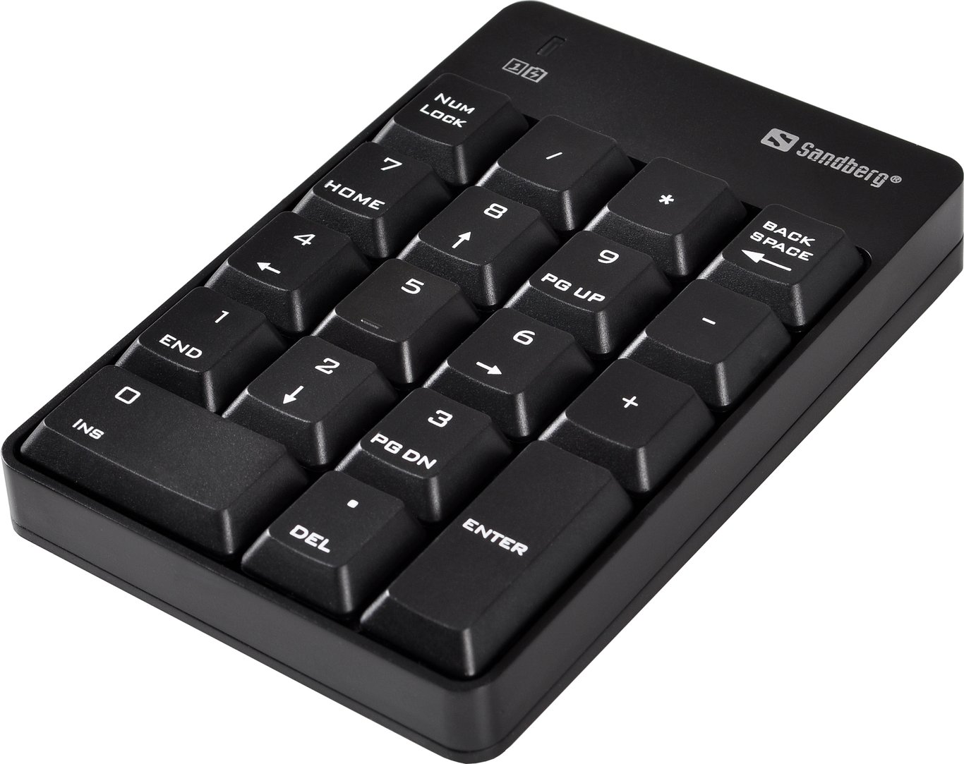 Numeriskt tangentbord Sandberg USB-anslutning trådlöst 36080366