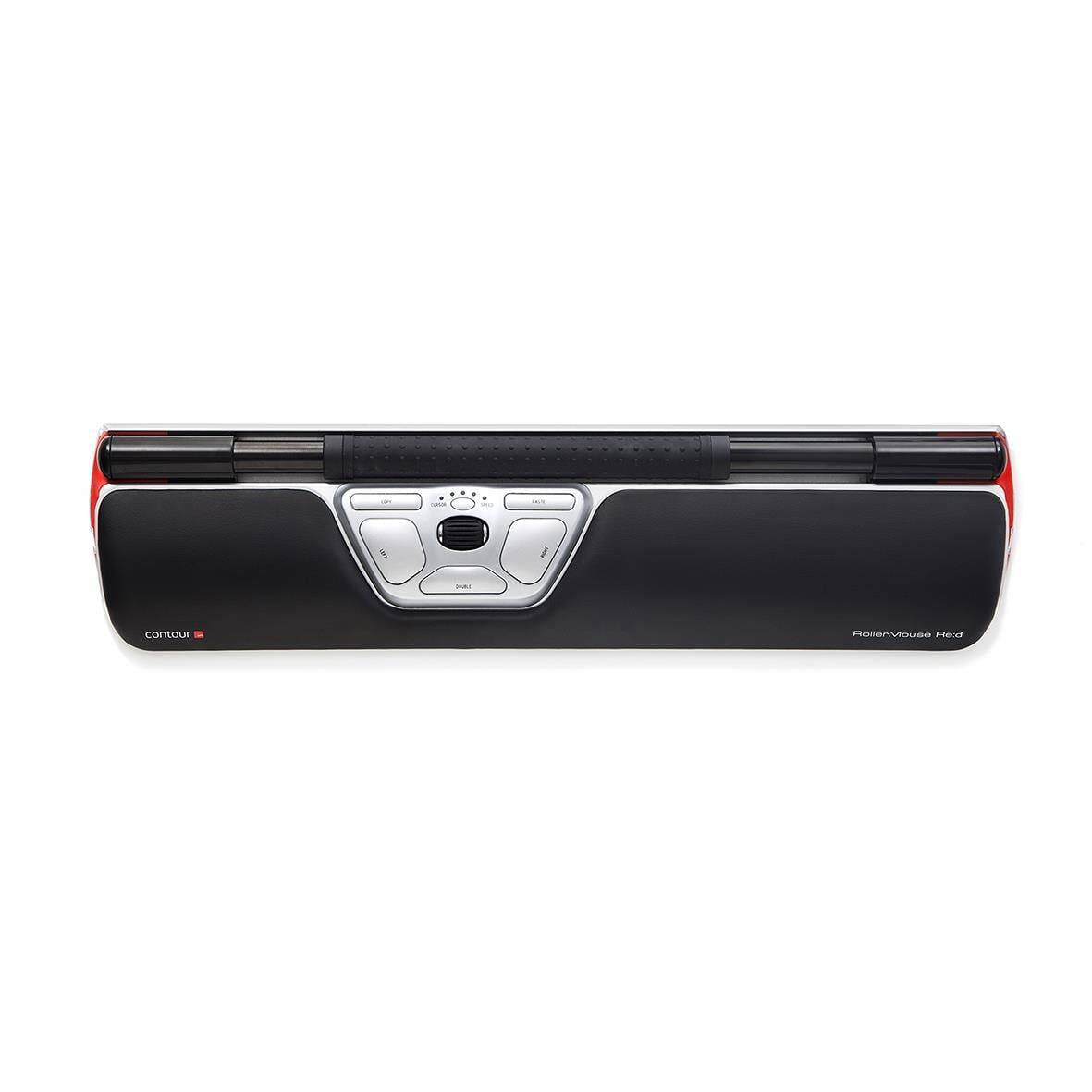 Ergonomisk trådlös RollerMouse Red med knappar och scrollhjul