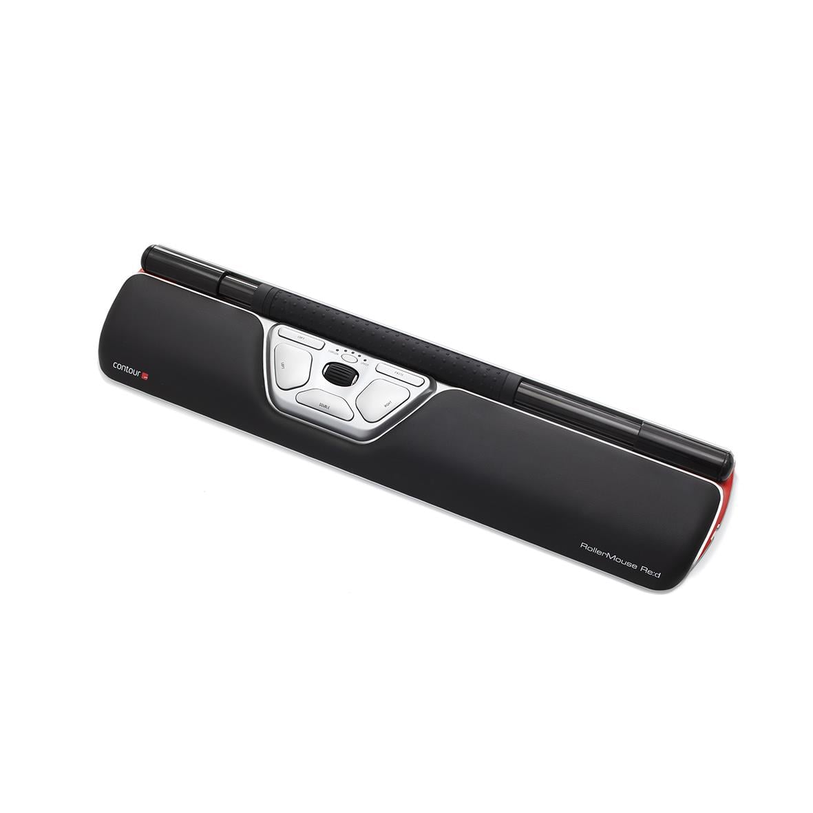 Ergonomisk trådlös RollerMouse Red med knappar och handledsstöd
