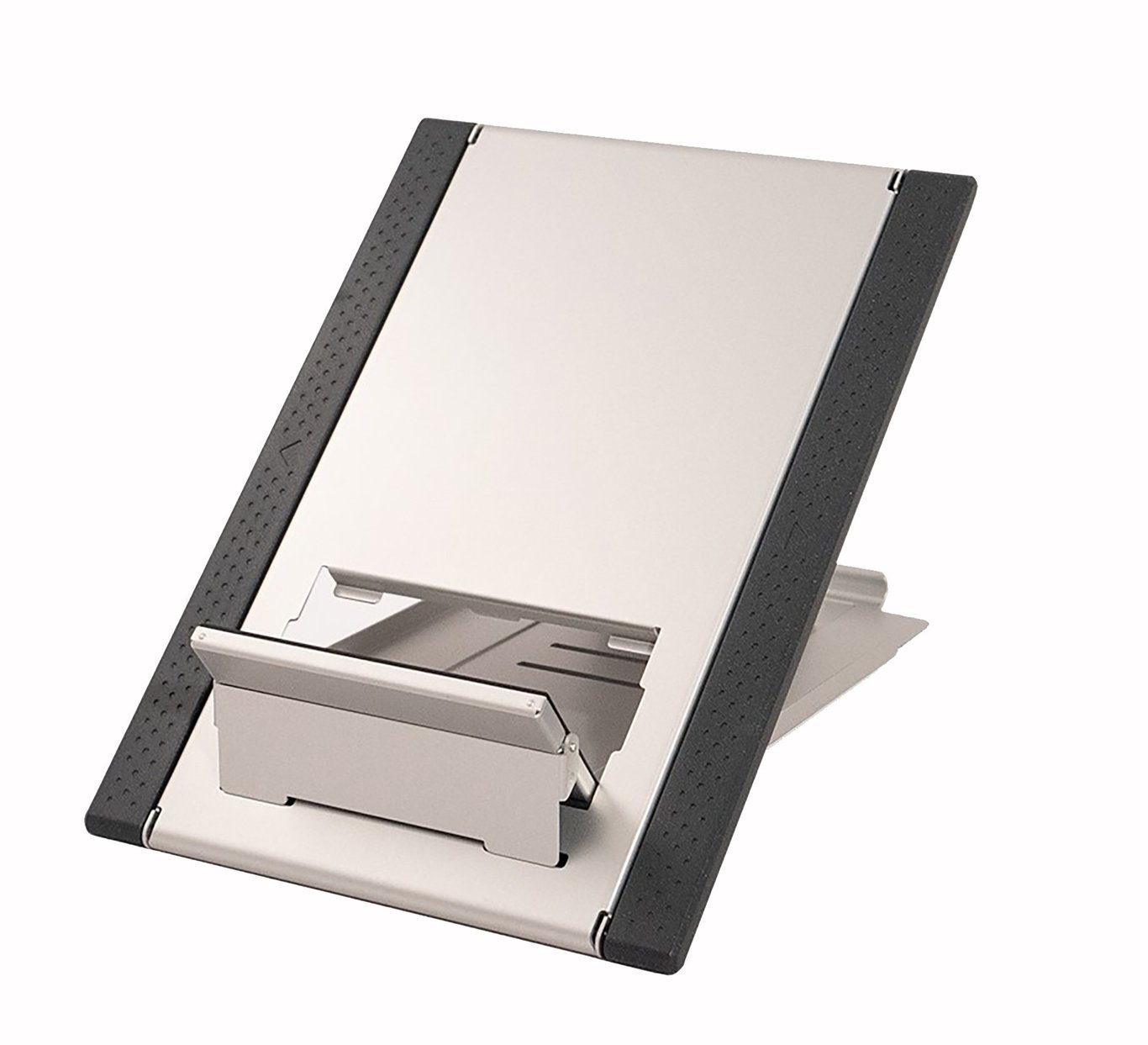 Laptopstöd med Mousetrapper för ergonomi och bekvämt användande