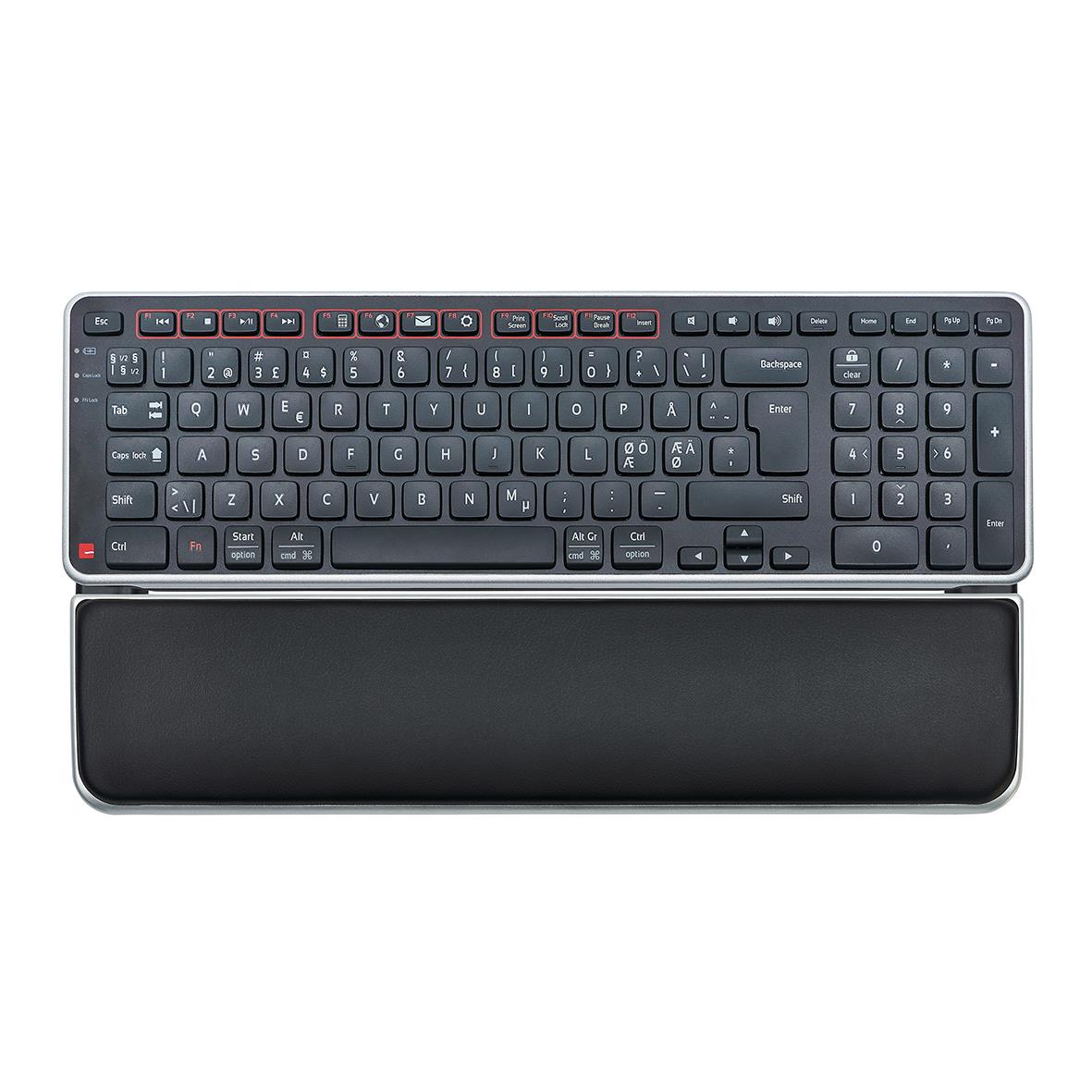 Trådlöst tangentbord med handledsstöd Contour Balance