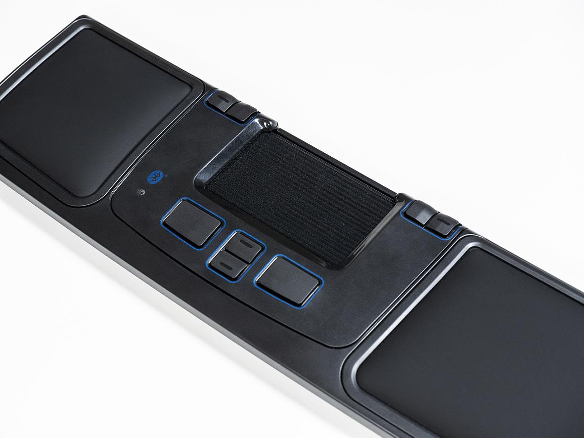 Ergonomisk trådlös mus Mousetrapper Prime med handledsstöd och knappar