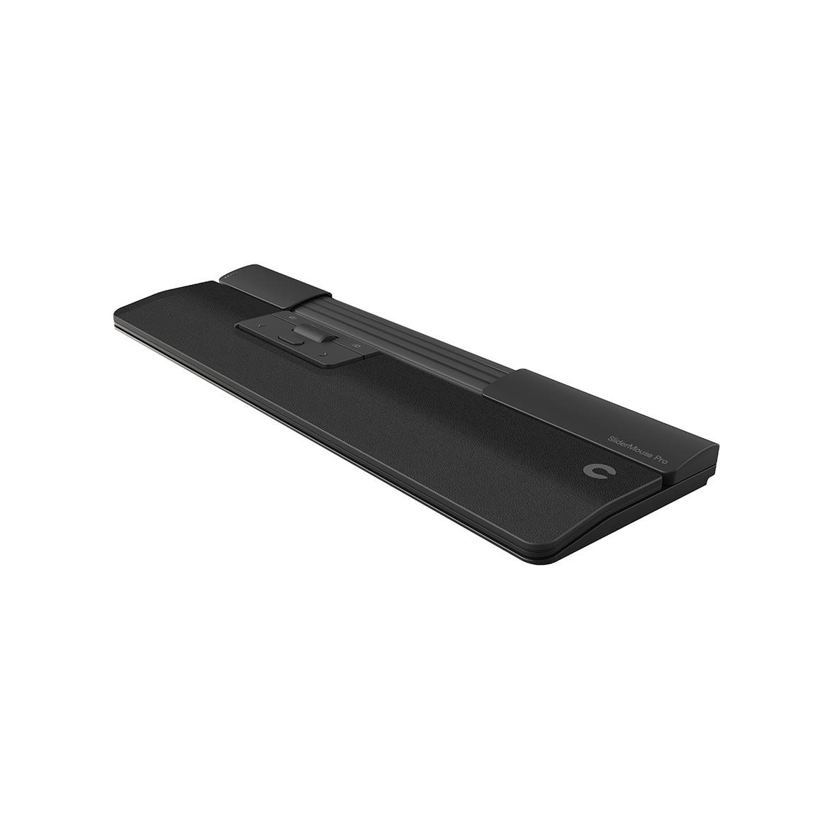 Ergonomisk trådlös mus i veganläder, Slim SliderMouse Pro