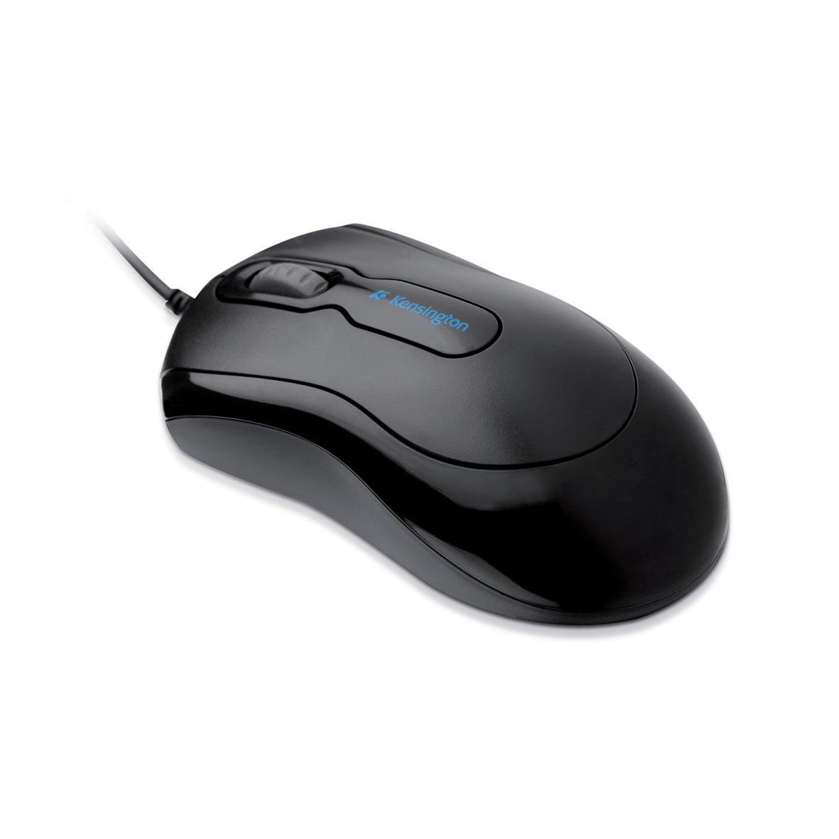 Mus Kensington Mouse-in-a-Box® med sladd, svart optisk mus
